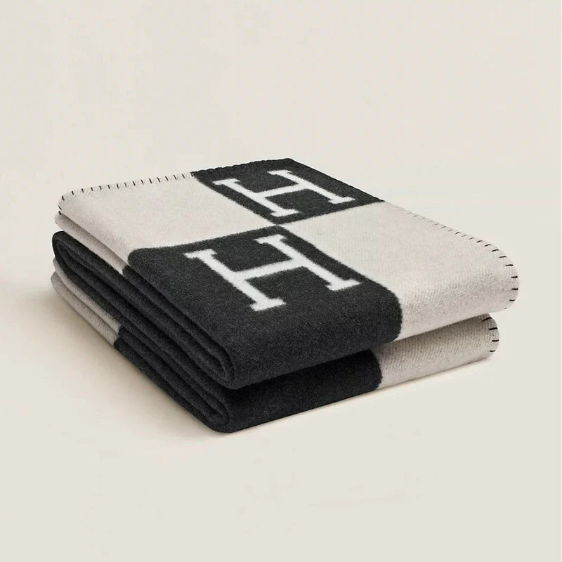 Luxury Wool-Cashmere Throw