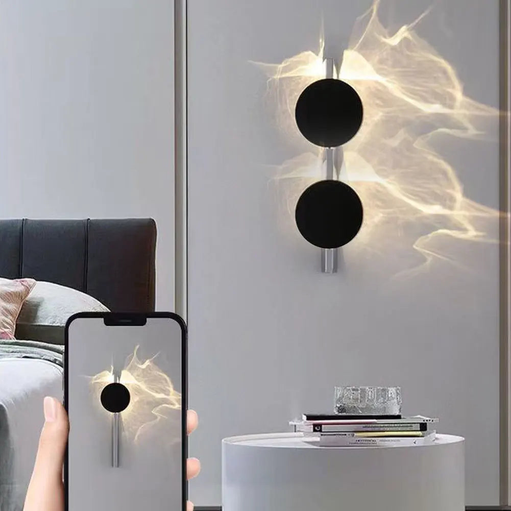 FlowLuxe™ Ripple -seinävalaisin