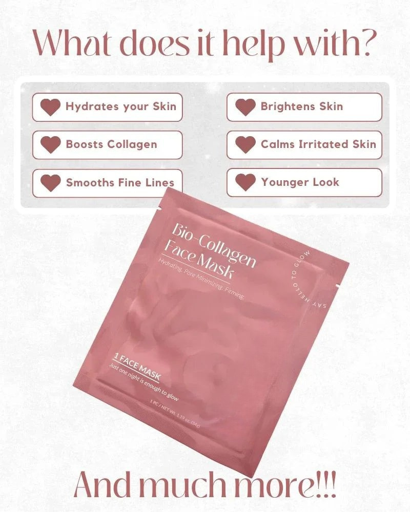 Bio-kollageeninaamio (4 kpl)