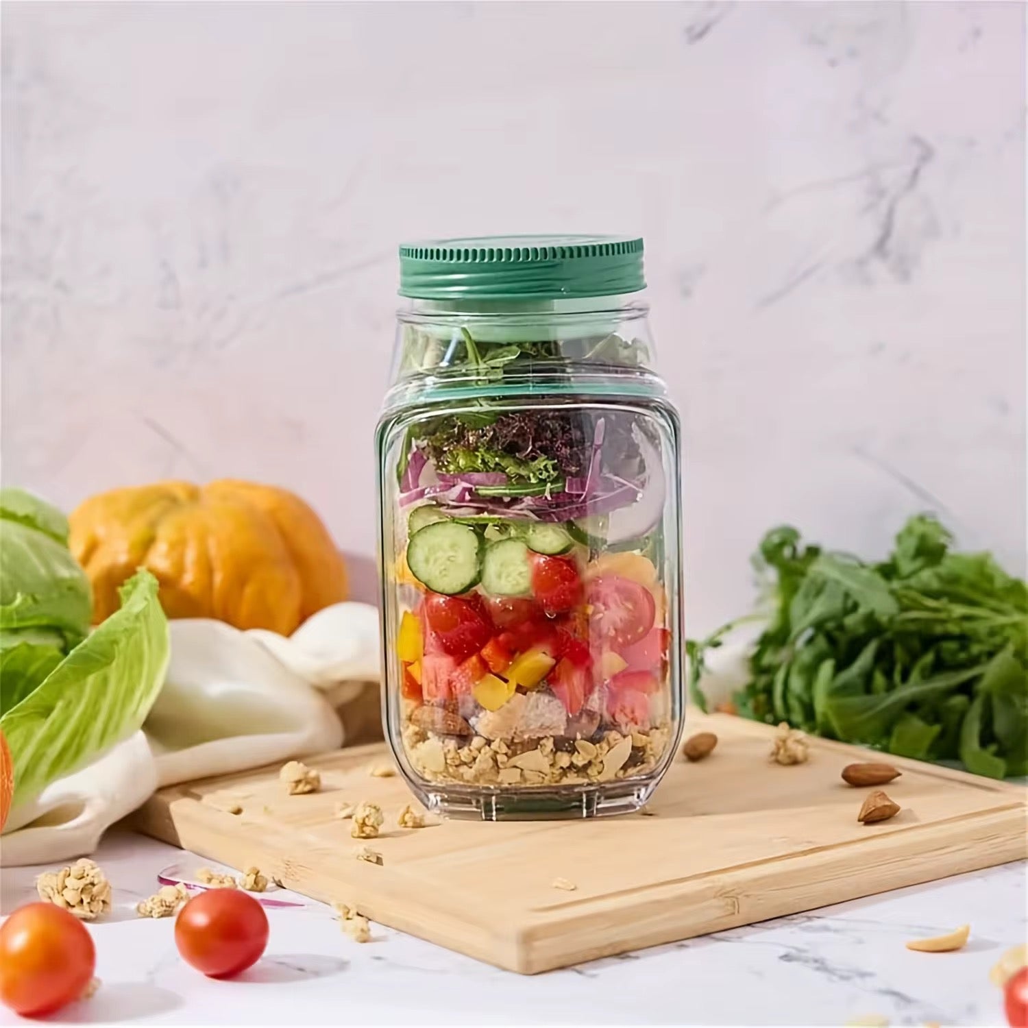NOME On-The-Go Salad Jar