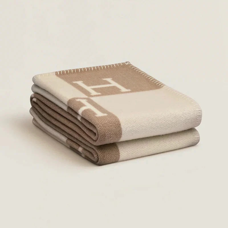 Luxury Wool-Cashmere Throw